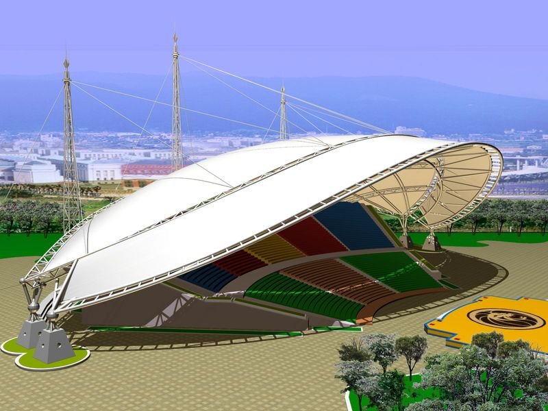 江北体育场膜结构